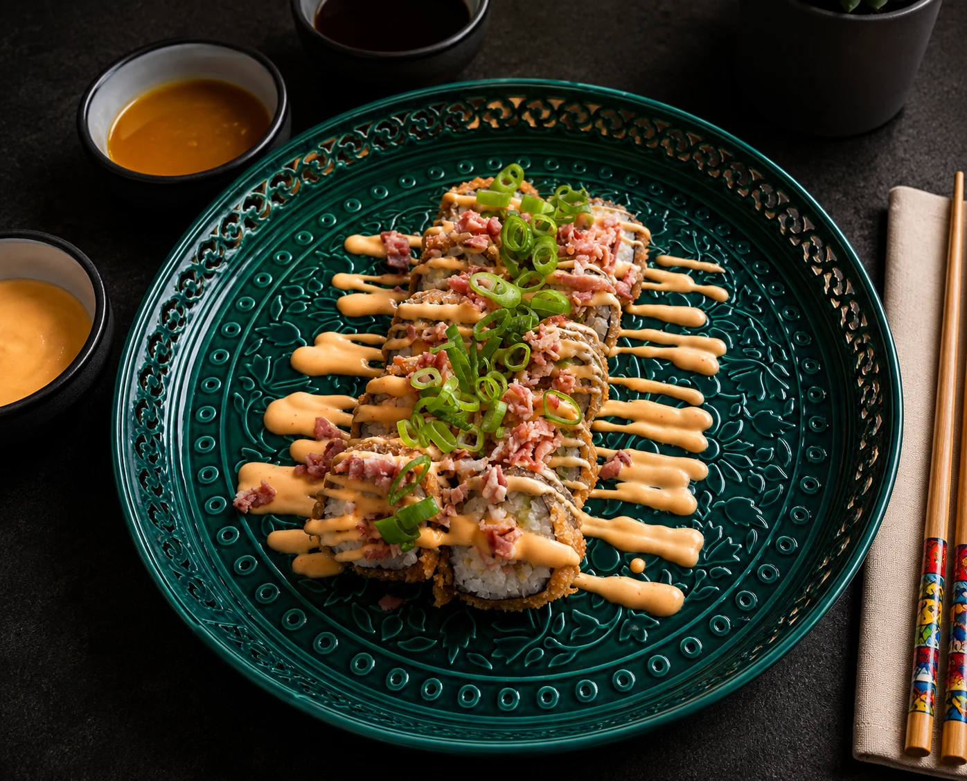 Création Camarón Dynamita de Nena Sushi Latino