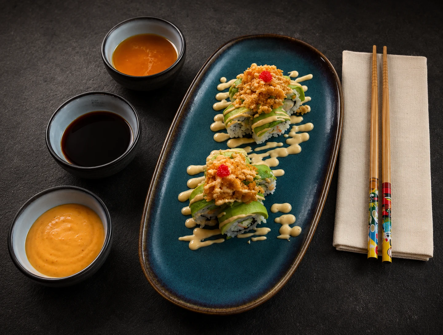 Assortiment de sushi latino original Nena Sushi