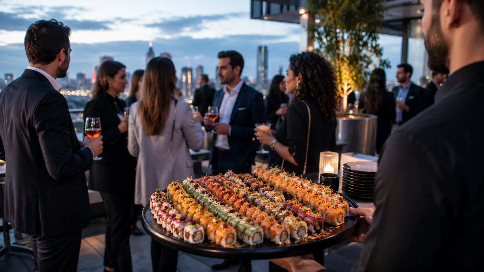 Sushi pour événements d'entreprise avec Nena Sushi Latino Venezolano